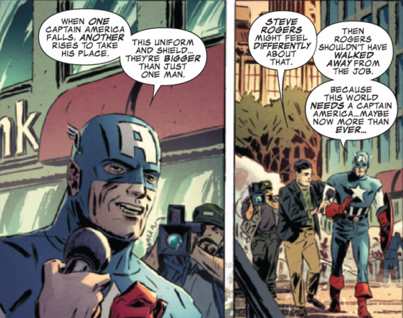 Illustration for article titled Captains America: The Many Who Carried the Shield